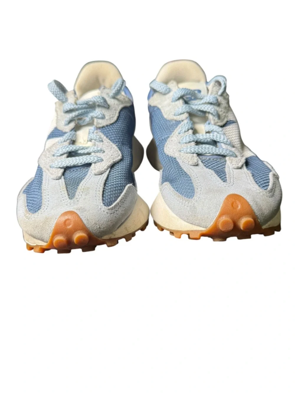 New Balance 327 MS327MQ Sneakers Blue White Gum Sole Women’s 6.5 / Men’s 5